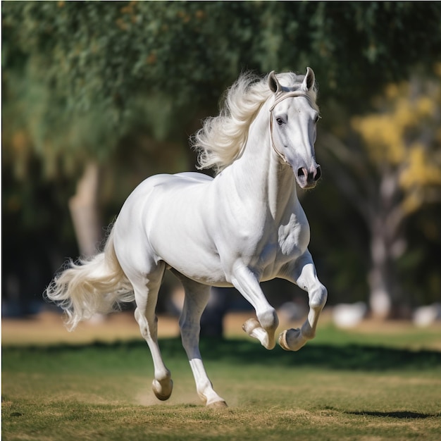 Gorgeous Arabian Horse on a Beautiful Background