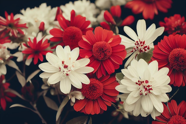 Gorgeous arrangement of flowers wallpaper