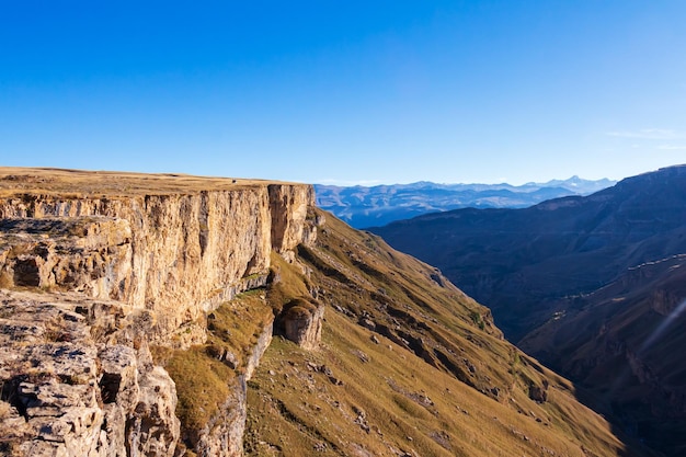 Gorgeous mountain landscape on a sunny day