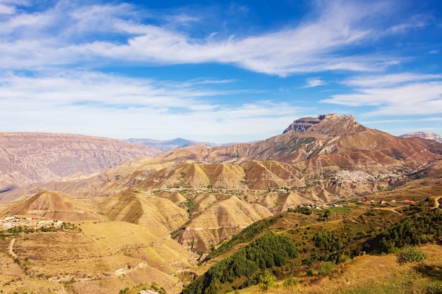 Gorgeous mountain landscape on a sunny day