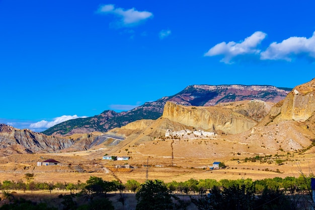 Gorgeous mountain landscape on a sunny day