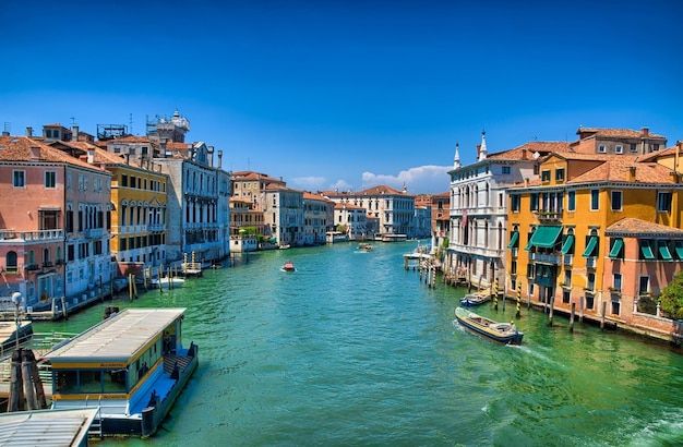 Gorgeous view of the Grand Canal and Basilica Santa Maria della