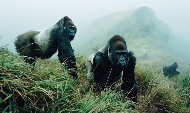 Gorillas in the Misty Mountains