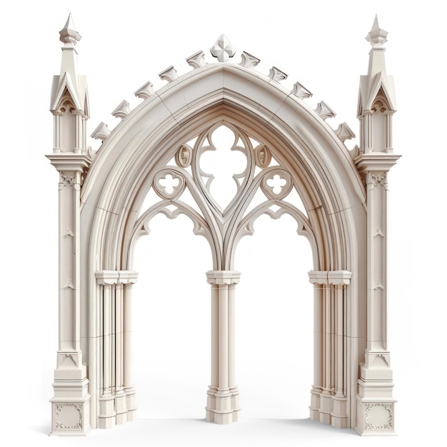 Gothic archway architectural design