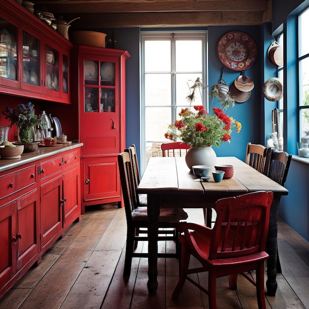 gothic style kitchen