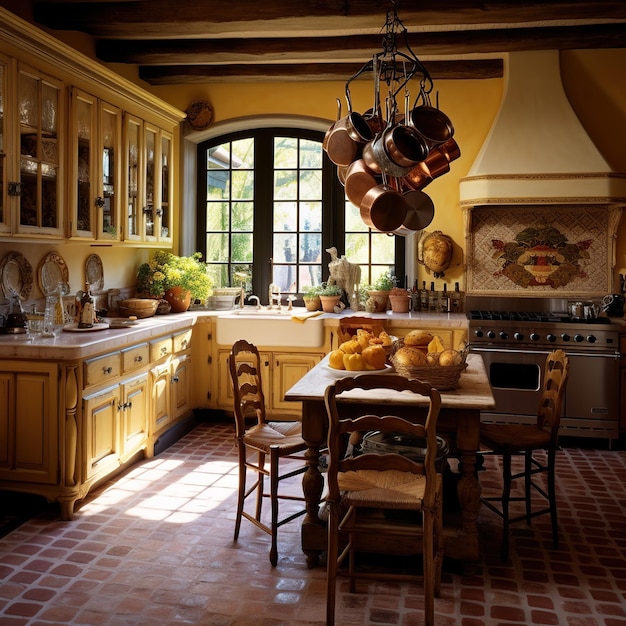 gothic style kitchen