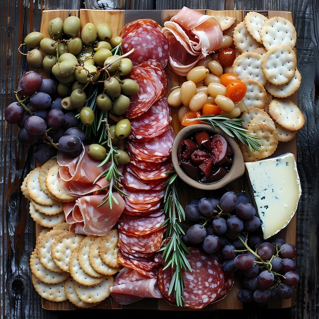 Gourmet Cheese and Meat Platter