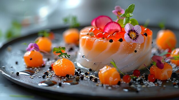 Gourmet Dessert Elegance A Symphony of Flavors and Colors Perfect for Culinary Displays and Menus