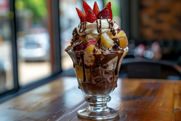 Gourmet Ice Cream Sundae