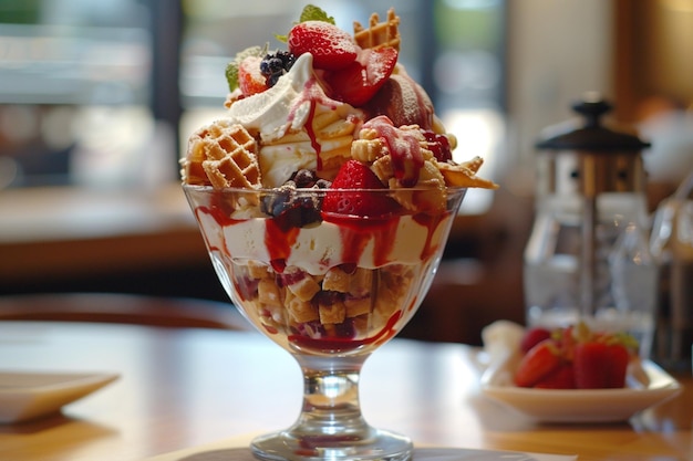 Gourmet Ice Cream Sundae