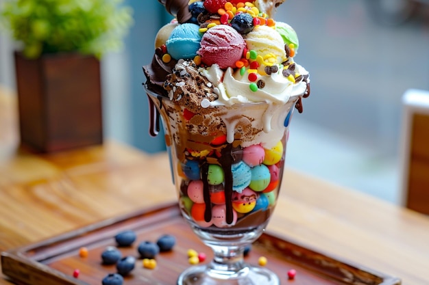 Gourmet Ice Cream Sundae