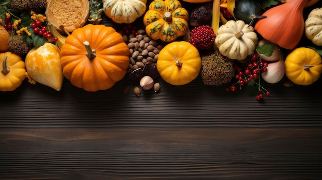 Gourmet Pumpkin Soup Amidst Harvest Vegetables