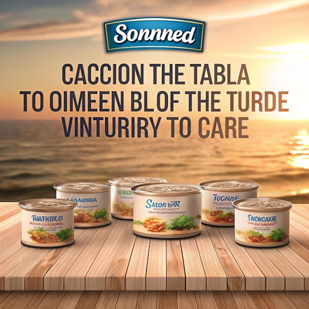 Photo gourmet tuna plates and canned tuna varieties a culinary exploration of fresh and preserved tuna