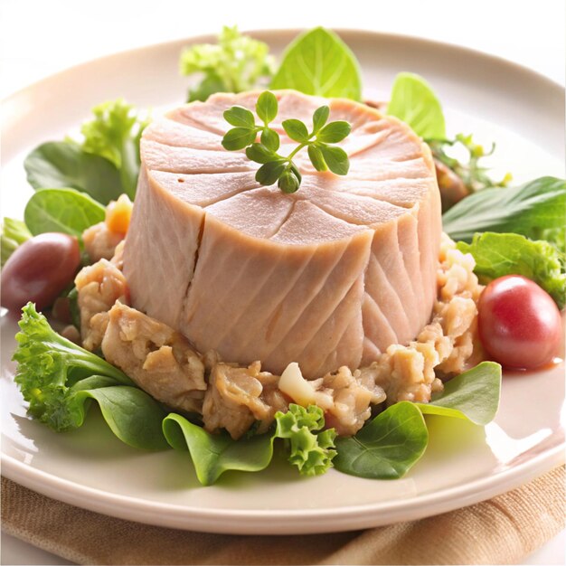 Photo gourmet tuna plates and culinary creations a fine dining experience with fresh tuna cuts