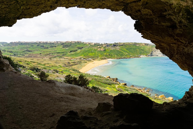 Gozo tourist site in Malta called Tal Mixta Cave