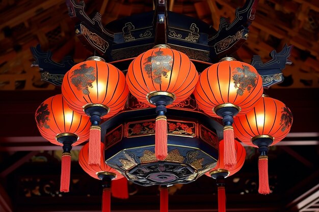 Graceful Chinese Lantern Illuminating