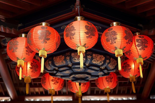 Graceful Chinese Lantern Illuminating