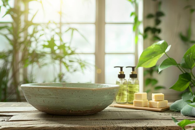 Graceful Design CloseUp of a Ceramic Basin