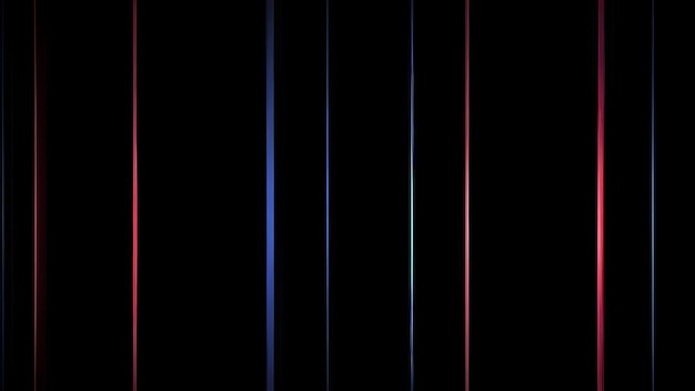 Gradient abstract lines on black background