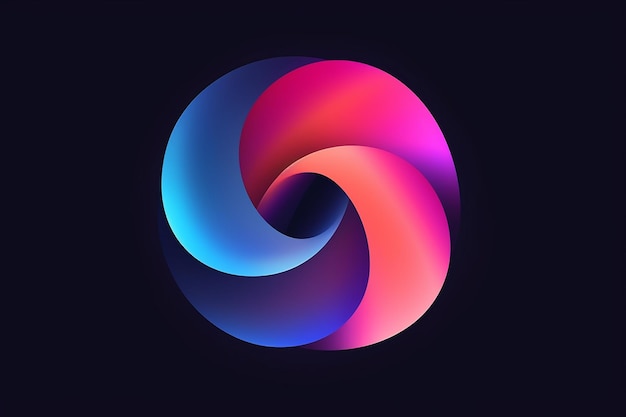 Gradient abstract logo