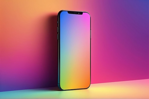 gradient background for a tech product ad