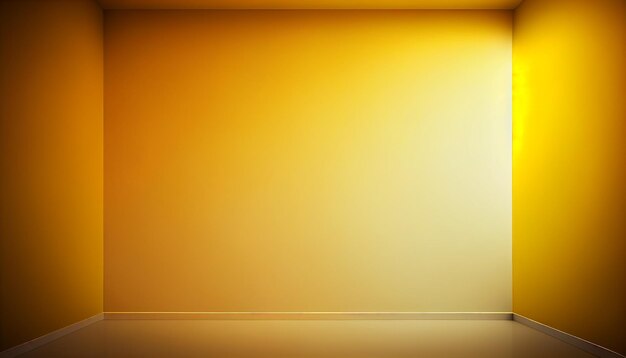 gradient background of yellow walls