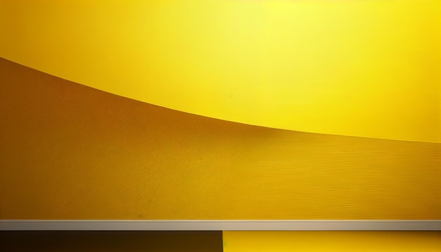 gradient background of yellow walls