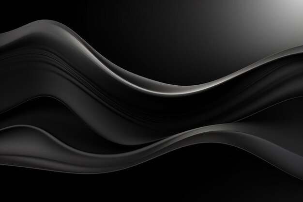 Gradient black monochrome background