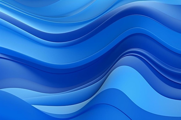 Gradient blue abstract background smooth dark blue with black vignette studio