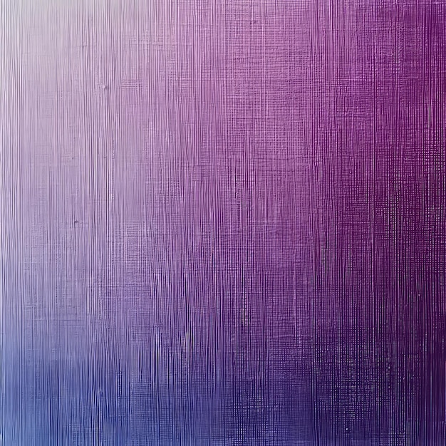 Photo a gradient of blue and purple painted on textured canvas with the blue fading into purple