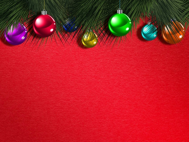 Gradient christmas tinsel background