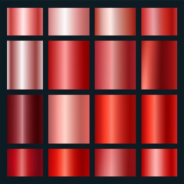 gradient colours swatches