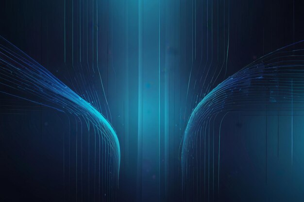 Gradient dynamic blue lines background