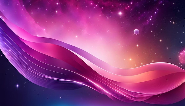 Gradient galaxy background