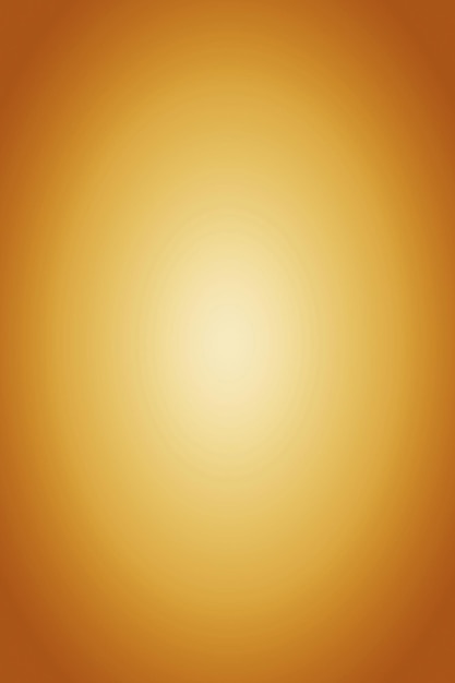 Gradient Golden Brown Radial Beam for Abstract Background