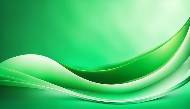 Gradient green background abstract wallpaper