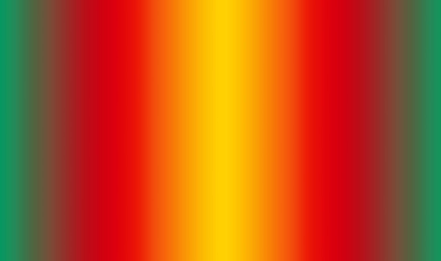 Gradient green red yellow colored vertical stripes for abstract background