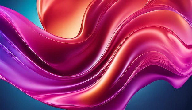 Gradient liquid abstract background