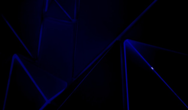 Gradient Midnight Blue Abstract Creative Background Design