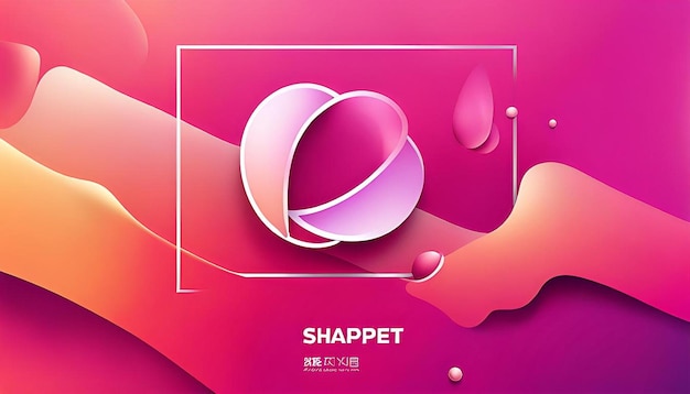 Photo gradient shapes design