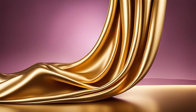 Gradient solid gold background