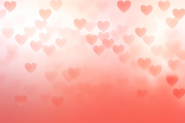 Photo gradient valentines day background