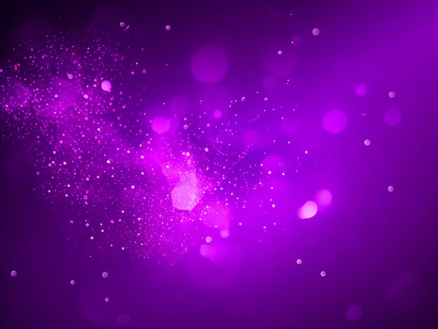 gradient violet glowing particles background