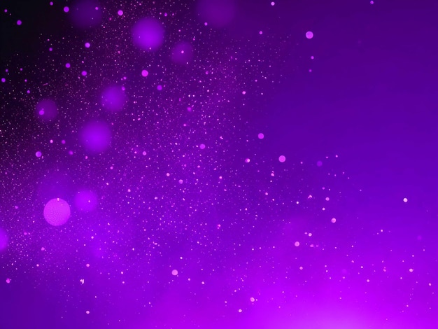 gradient violet glowing particles background