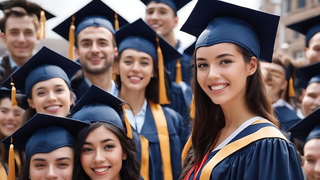 Graduates cap university student graduation hat