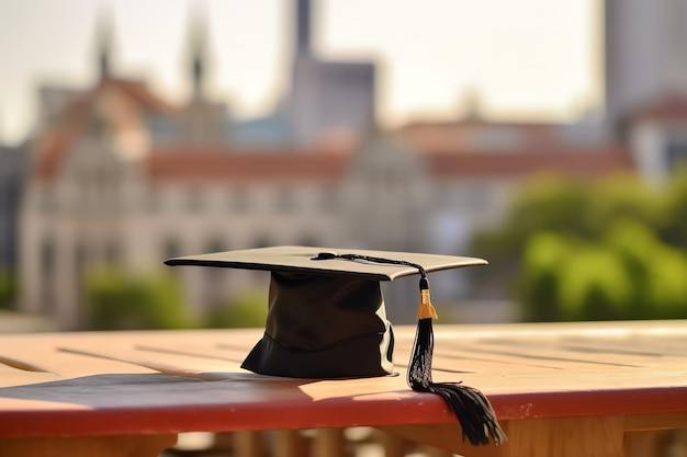 A graduation cap representing achievement