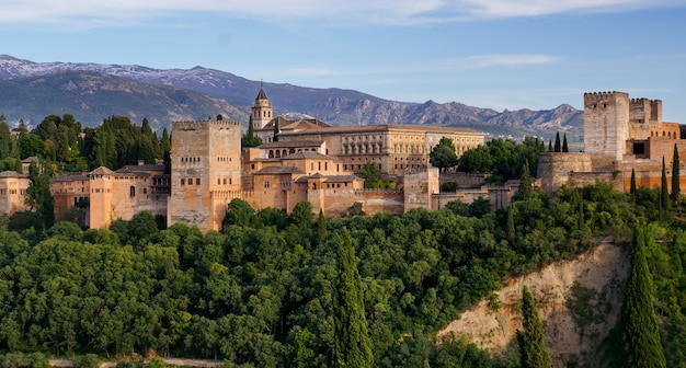 Granada - The Gardens of Alhambra palace