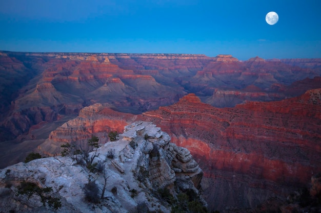 Grand Canyon at night