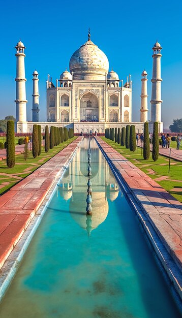 the grand taj mahal