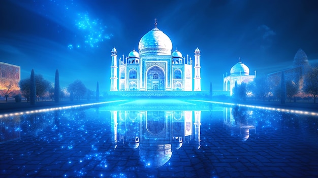 the grand taj mahal